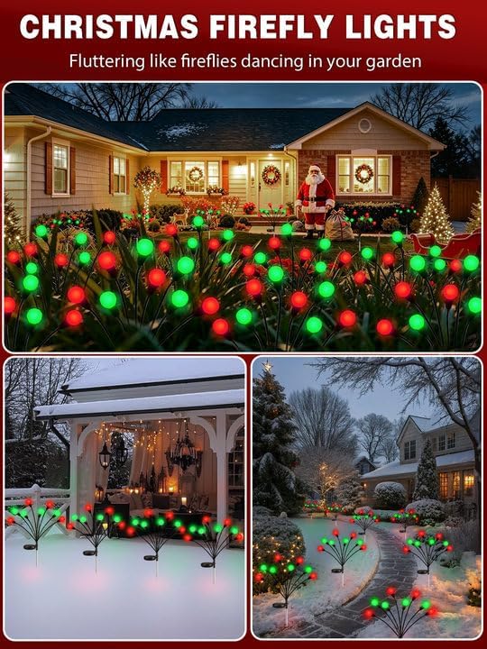 Solarbetriebene Glühwürmchen-L – Lighting Christmas Decor Bewertung und Preis
