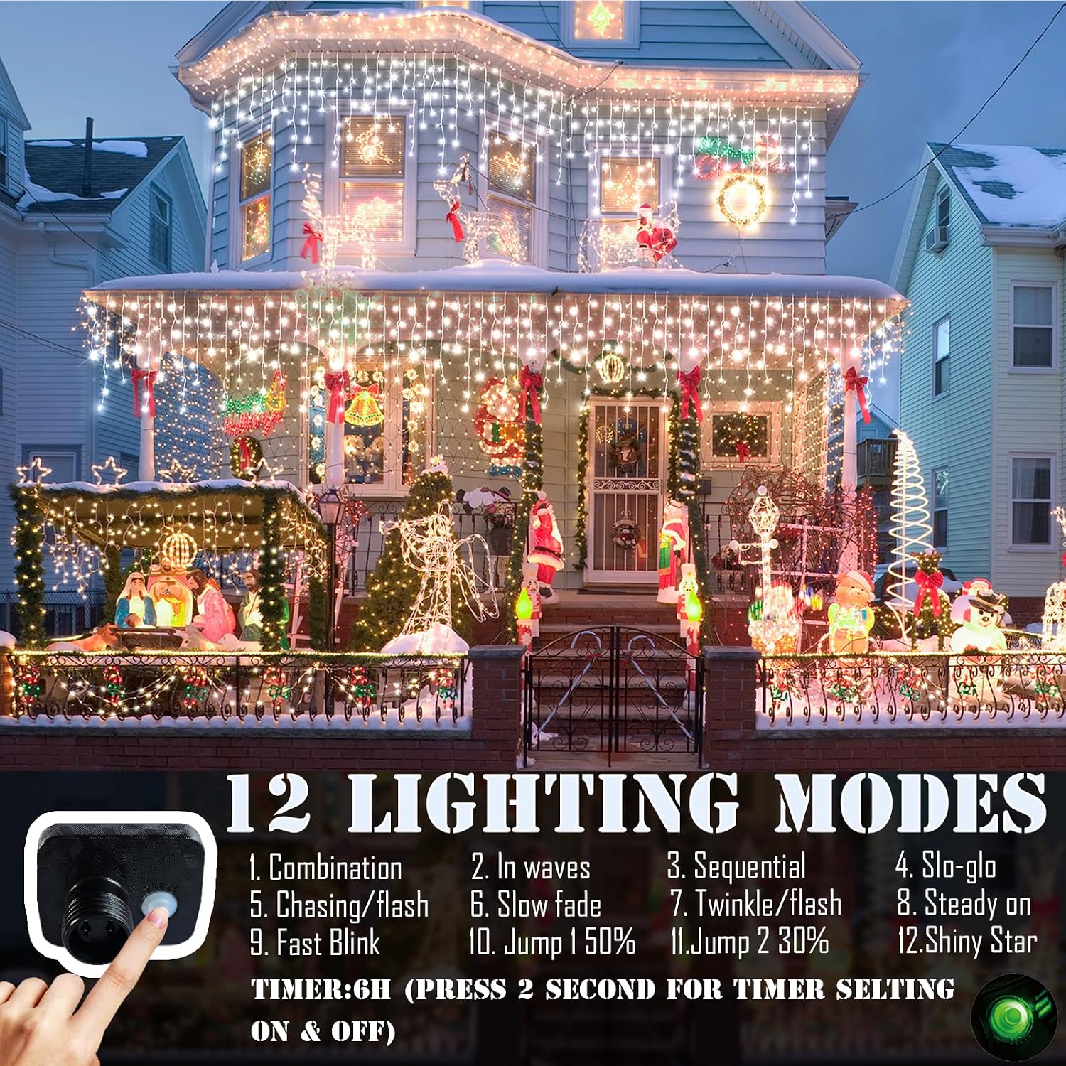 Weihnachts-Lichterkette für de – Lighting Christmas Decor Bewertung und Preis