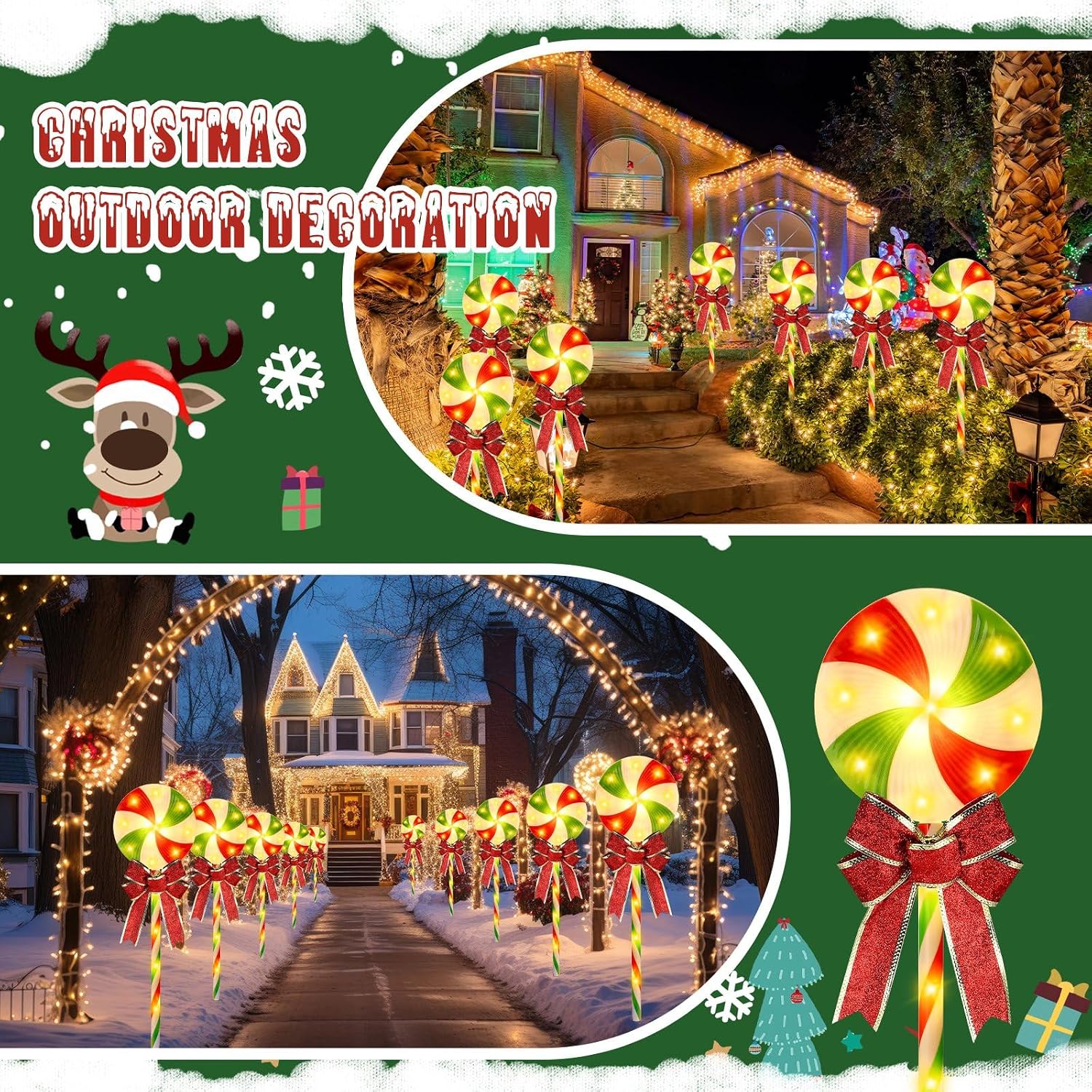 Weihnachts-Wegeleuchten, 10er- – Lighting Christmas Decor Bewertung und Preis