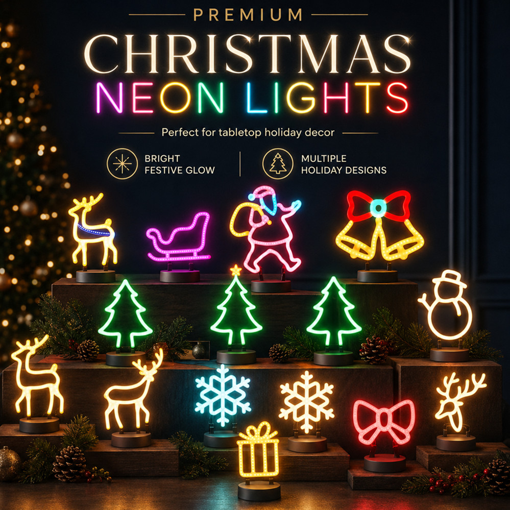 Weihnachtsdekoration LED-Neons – Lighting Decoration Ideas Bewertung und Preis