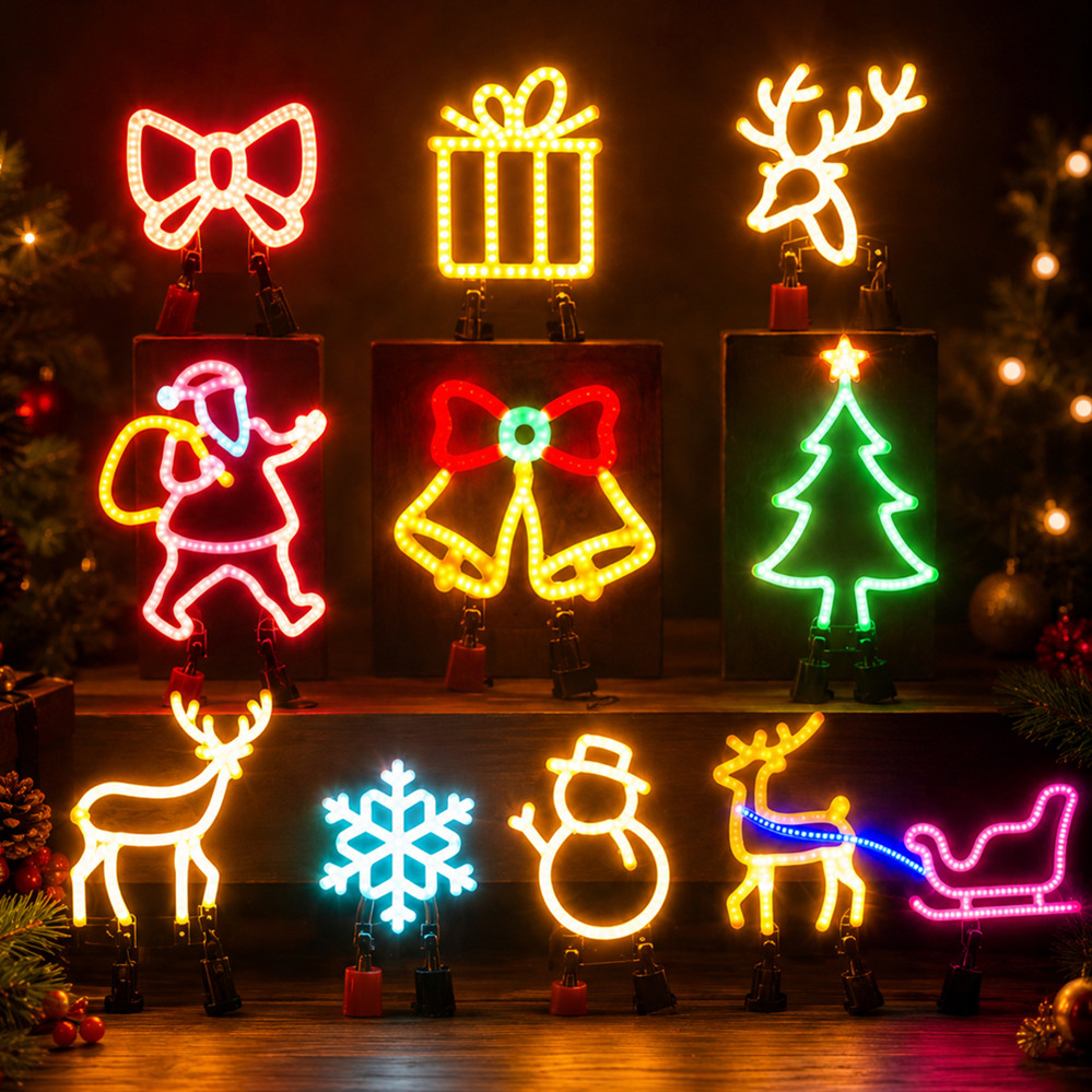 Weihnachtsdekoration LED-Neons – Lighting Decoration Ideas Bewertung und Preis