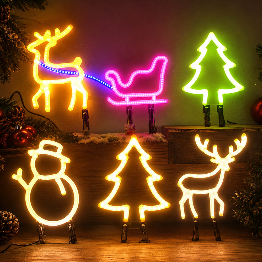 Weihnachtsdekoration LED-Neons – Lighting Decoration Ideas Bewertung und Preis