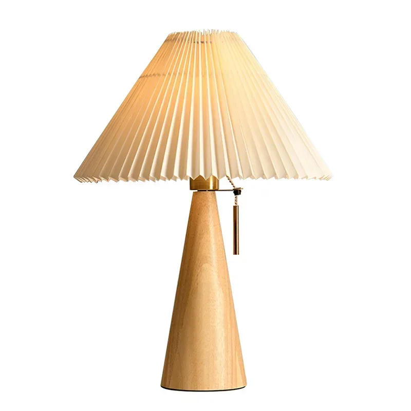 Retro-Plissee-Tischlampe, nord – Decor Lighting Lamps Bewertung und Preis