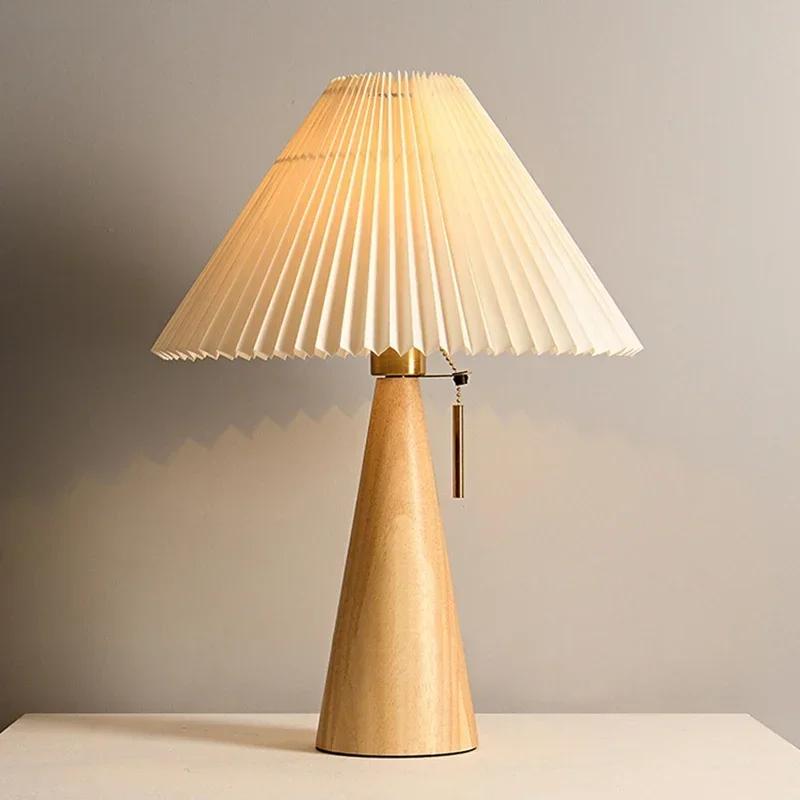 Retro-Plissee-Tischlampe, nord – Decor Lighting Lamps Bewertung und Preis