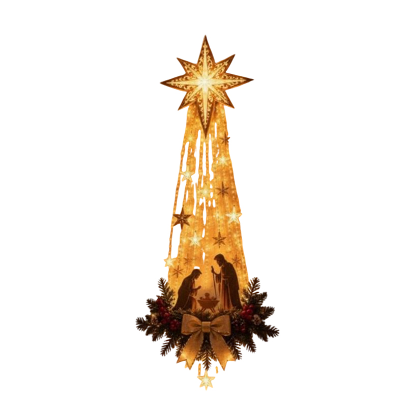 Bethlehem-Stern LED-Wandbehang – Lighting Christmas Decor Bewertung und Preis